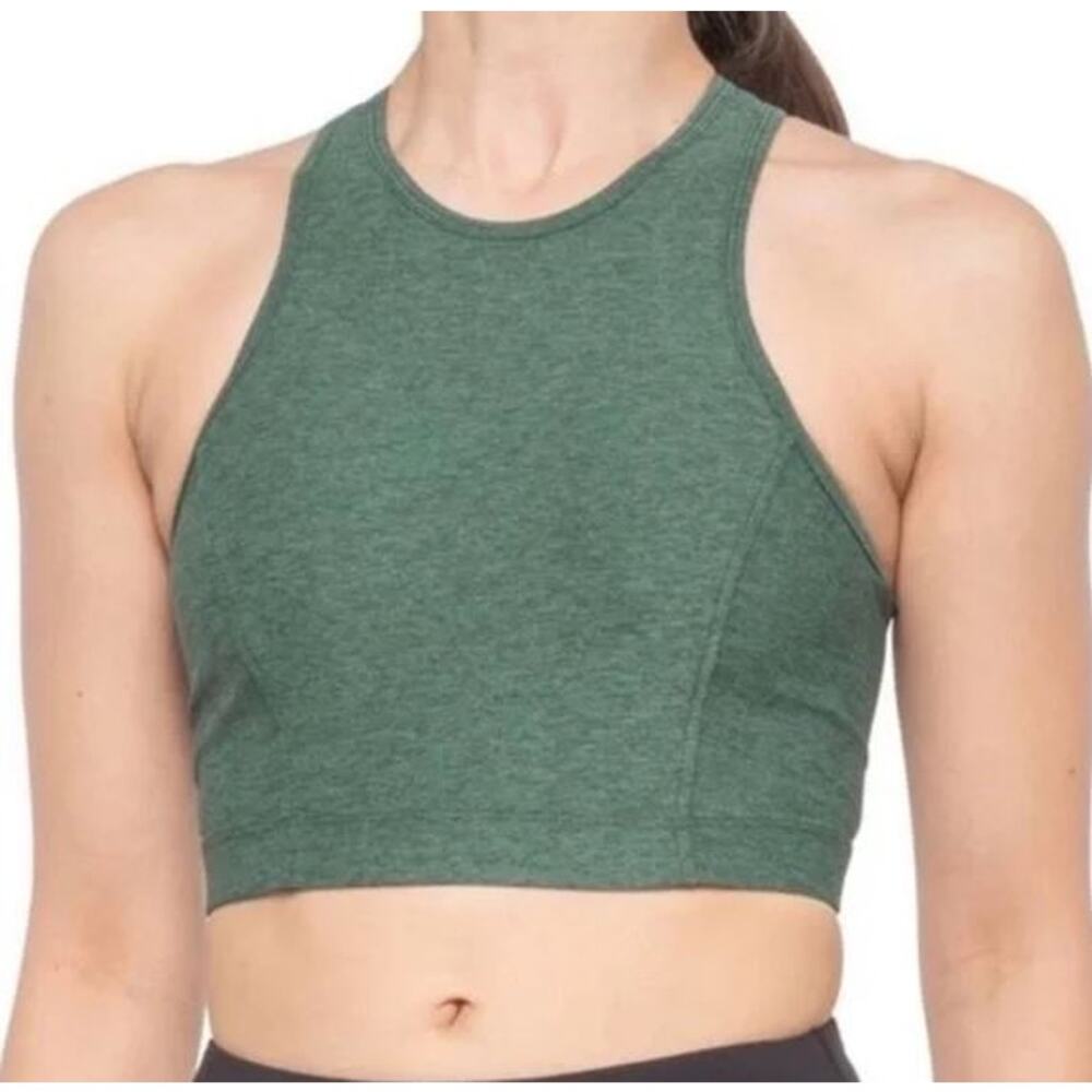 Joy Lab Womens Comfort Sleeveless Sport Bra Racerback Size XS Green NWT